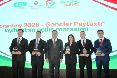 Goranboy şəhərində “Goranboy 2026-Gənclər Paytaxtı" layihəsinin açılış mərasimi keçirildi, GəncFest təşkil olundu