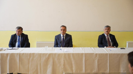 Goranboyda növbəti səyyar qəbul Goranlı kəndində keçirildi