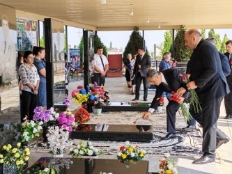 “27 sentyabr-Anım Günü” ilə bağlı Balakürd kənd qəbirstanlığında şəhidlərimizin məzarları ziyarət olundu