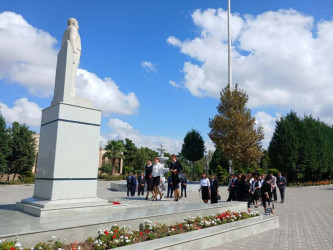 Goranboyda “5 oktyabr–Beynəlxalq Müəllimlər Günü” ilə bağlı tədbir keçirildi