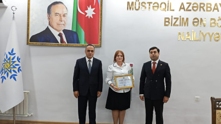 Yeni Azərbaycan Partiyasının Goranboy rayon təşkilatının təsis edilməsinin 33-cü ildönümü ilə bağlı tədbir keçirildi