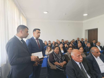 Goranboyda növbəti səyyar qəbul Qarqucaq kəndində keçirildi