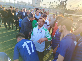 Region liqasının ¼ (dörddə bir) oyununu keçirildi