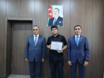 Goranboyda yüksək balnan ali məktəblərə qəbul olan məzunlarla görüş keçirildi