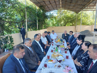 Goranboyda Şəhid Milli Qəhrəman Niyazi Aslanovun həyat yoldaşı Rübabə İsmayılovanın 65 illik yubileyi qeyd olundu