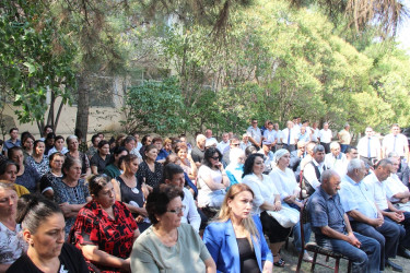 Goranboyda növbəti səyyar qəbul Borsunlu kəndində keçirildi