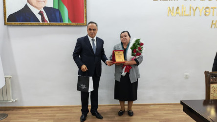Yeni Azərbaycan Partiyasının Goranboy rayon təşkilatının təsis edilməsinin 33-cü ildönümü ilə bağlı tədbir keçirildi