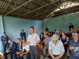 Todan kəndində səyyar qəbul  keçirildi