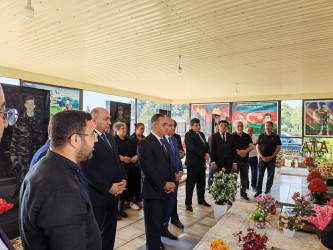 “27 sentyabr-Anım Günü” ilə bağlı Balakürd kənd qəbirstanlığında şəhidlərimizin məzarları ziyarət olundu