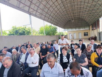 Həmənli kəndində səyyar qəbul keçirildi