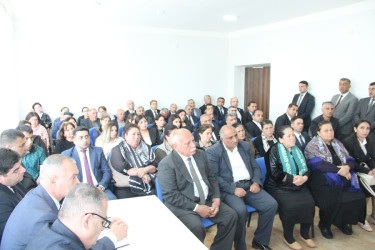 Goranboyda növbəti səyyar qəbul Qarqucaq kəndində keçirildi