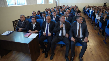 Goranboyda Yeni Azərbaycan Partiyasının VIII Qurultayı ilə bağlı tədbir keçirildi