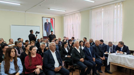 Goranboyda növbəti səyyar qəbul Şadılı kəndində keçirildi