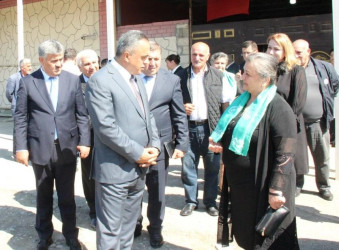 “Konstitusiya və Suverenlik İli” tədbirləri çərçivəsində, “27 sentyabr-Anım Günü” ərəfəsində Goranlı kəndində şəhid ailələri ilə görüş keçirildi