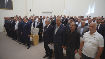 Goranboy rayon Ağsaqqallar Şurasının hesabat-seçki iclası keçirildi