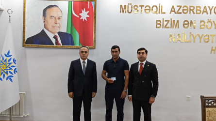 Yeni Azərbaycan Partiyasının Goranboy rayon təşkilatının təsis edilməsinin 33-cü ildönümü ilə bağlı tədbir keçirildi