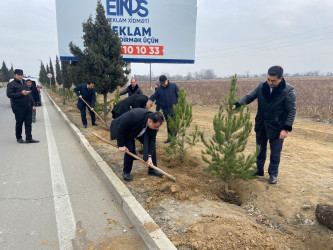 Goranboyun 2026-cı il üçün "Gənclər Paytaxtı" seçilməsi ilə bağlı “Gənclər həftəsi” çərçivəsində ağacəkmə aksiyası keçirildi