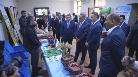 Goranboyda “Aqrar sahədə dövlətin dəstək mexanizmləri” mövzusunda panel müzakirələr və toxum sərgi-satış yarmarkası keçirildi