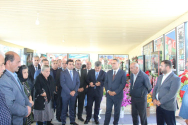 “27 sentyabr-Anım Günü”nün beşinci ildönümü ilə bağlı Balakürd qəbirstanlığında və Şəhidlər Xiyabanında şəhidlərimizin məzarları ziyarət olundu