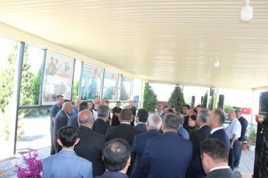 “27 sentyabr-Anım Günü”nün beşinci ildönümü ilə bağlı Balakürd qəbirstanlığında və Şəhidlər Xiyabanında şəhidlərimizin məzarları ziyarət olundu