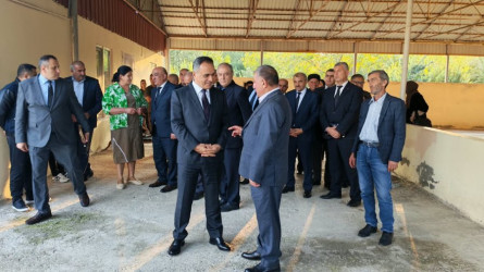 Goranboyda Şəhid ailələri ilə görüşlər davam edir