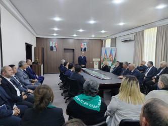 Goranboyda Dövlət Suverenliyi Günü ilə bağlı tədbir keçirildi