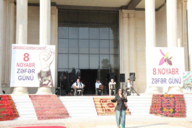 Goranboyda “8 noyabr-Zəfər Günü” ilə bağlı ümumrayon tədbiri keçirildi