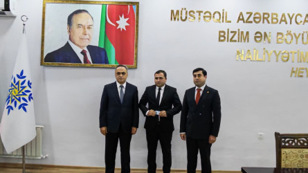 Yeni Azərbaycan Partiyasının Goranboy rayon təşkilatının təsis edilməsinin 33-cü ildönümü ilə bağlı tədbir keçirildi