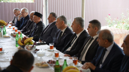 Goranboyda Şəhid ailələri ilə görüşlər davam edir