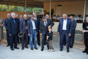 Goranboyda Şəhid ailələri ilə görüşlər davam edir