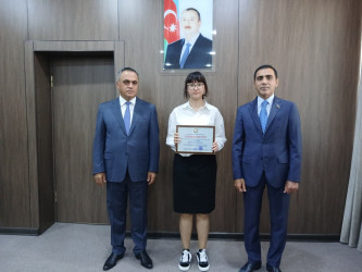 Goranboyda yüksək balnan ali məktəblərə qəbul olan məzunlarla görüş keçirildi