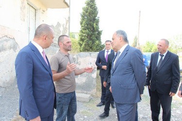 Goranboyda növbəti səyyar qəbul Borsunlu kəndində keçirildi