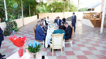 Goranboyda Şəhid Milli Qəhrəman Niyazi Aslanovun həyat yoldaşı Rübabə İsmayılovanın 65 illik yubileyi qeyd olundu