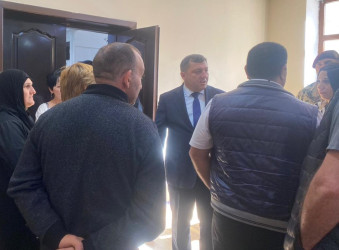 Goranboy rayon İcra Hakimiyyətində vətəndaşların müraciətləri dinlənildi