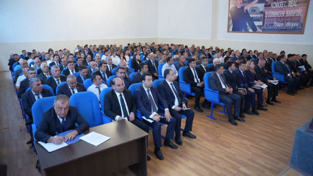 Goranboy Rayon İcra Hakimiyyəti başçısı yanında Şuranın növbəti iclası keçirildi