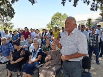Qazanbulaq qəsəbəsində səyyar qəbul keçirildi