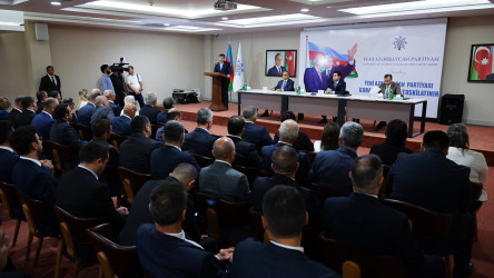 Yeni Azərbaycan Partiyası Goranboy rayon təşkilatının XI konfransı keçirildi