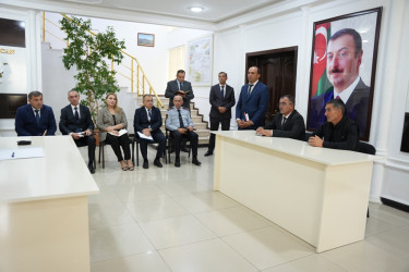 Goranboy Rayon İcra Hakimiyyətində vətəndaşların növbəti qəbulu keçirildi