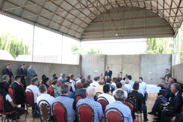 Həmənli kəndində səyyar qəbul keçirildi