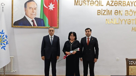Yeni Azərbaycan Partiyasının Goranboy rayon təşkilatının təsis edilməsinin 33-cü ildönümü ilə bağlı tədbir keçirildi