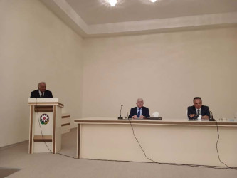 Goranboy rayon Ağsaqqallar Şurasının hesabat-seçki iclası keçirildi