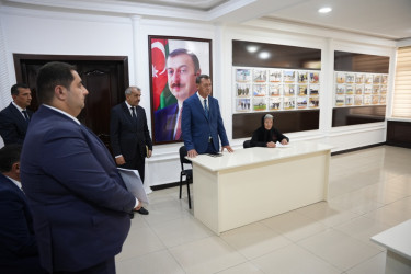 Goranboy Rayon İcra Hakimiyyətində vətəndaşların növbəti qəbulu keçirildi