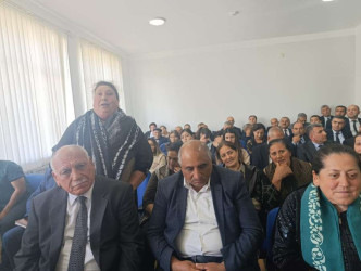 Goranboyda növbəti səyyar qəbul Qarqucaq kəndində keçirildi