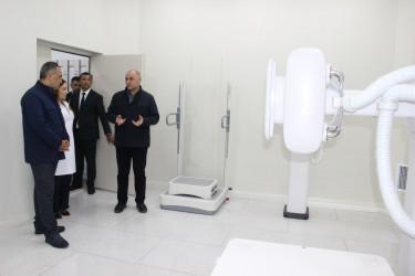 Goranboy rayon İcra Hakimiyyətinin başçısı Sağlamlıq Klinikasının fəaliyyəti ilə tanış oldu