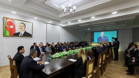 Yeni Azərbaycan Partiyasının Goranboy rayon təşkilatının təsis edilməsinin 33-cü ildönümü ilə bağlı tədbir keçirildi