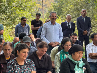 Goranboyda növbəti səyyar qəbul Buzluq kəndində keçirildi