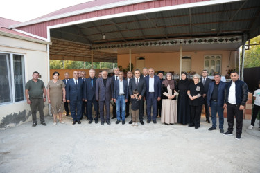 Goranboyda Şəhid ailələri ilə görüşlər davam edir