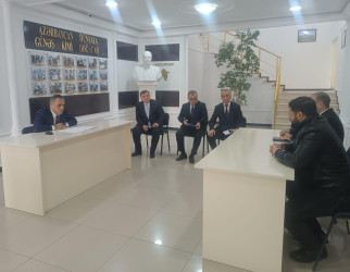 Goranboy rayon İcra Hakimiyyətində vətəndaşların müraciətləri dinlənildi
