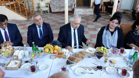 Goranboyda Şəhid Milli Qəhrəman Niyazi Aslanovun həyat yoldaşı Rübabə İsmayılovanın 65 illik yubileyi qeyd olundu