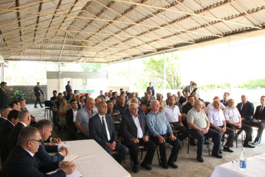 Goranboy rayonunda növbəti səyyar qəbul Qarapirimli kəndində keçirildi